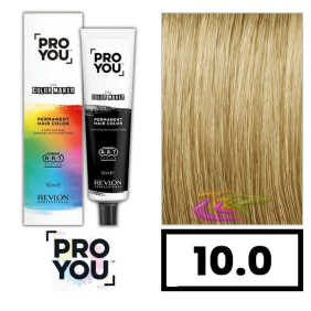 Revlon Proyou - THE COLOR MAKER 10.0 Haarfarbe Platinblond 90 ml