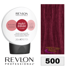 Revlon - NUTRI FARBFILTER Fashion 500 Red P rpura 240 ml