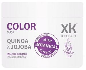 Xik Hair - Mascarilla COLOR para cabellos teñidos (con Quinoa y Jojoba) (Natural - Vegano) 500 ml