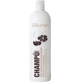 Blumin - Champú extracto AJO NEGRO (para cabellos secos - antioxidante y regenerador) 1000 ml
