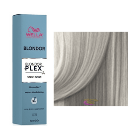 Wella - Matizador BlondorPlex /81 Pale Silver (PLATA) (neutraliza anaranjados) 60 ml