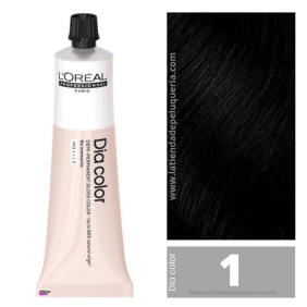 L`Oréal - Coloración DIA COLOR 1 Negro (sin amoniaco) 60 ml
