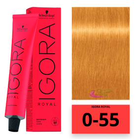Schwarzkopf - Coloration Igora Royal 0/55 Gold Farbverstärker 60 ml 
