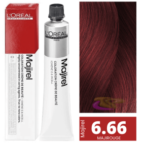 L`Oral - MAJIROUGE 6,66 Dye Dunkelblond 50 ml Intensive Red