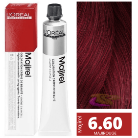 L`Oral - Dunkelblond Dye MAJIROUGE 6,60 Deep Red 50 ml