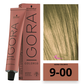 Schwarz - Igora-Färbe-9-00 10 Minuten Very Light Natur Blonde Intensiv 60 ml