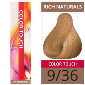 Wella - Ba oder COLOR TOUCH Rich Naturals 9/36 (ohne ACO amon) 60 ml