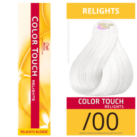 Wella - Ba oder COLOR TOUCH Relights Blonde / 00 (Matting Dochte) (ohne Ammoniak) 60 ml