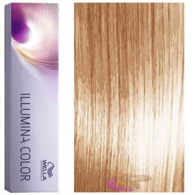 Wella - Illumina Farbe Farbton 10/05 Super Clear Natur Mahagoni Blonde 60 ml