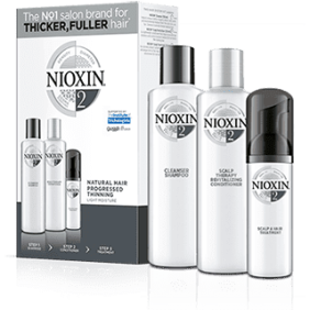 Nioxin - Kit SYSTEM 2 Advanced NATURAL Haarverlust der Dichte (3 Produkte)
