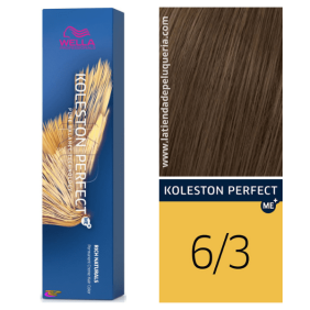 Wella - Koleston Perfect ME + reichhaltige Naturals Dye 6/3 Golden Dark Blonde 60 ml