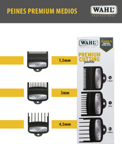 Wahl - Premium Combs Pack (1,5 mm - 3 mm - 4,5 mm) (03354-5001)