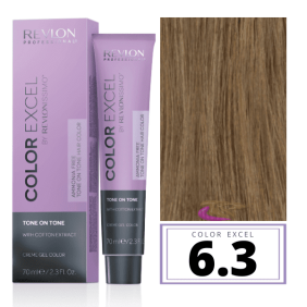 Revlon - Ba oder COLOR EXCEL Ammoniakfrei 6.3 Dark Golden Blonde 70 ml