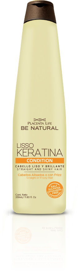 Seien Sie natürlich - LISSO KERATINA Conditioner für glattes und krauses Haar 350 ml