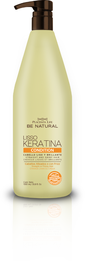 Seien Sie natürlich - LISSO KERATINA Conditioner für glattes und krauses Haar 1000 ml