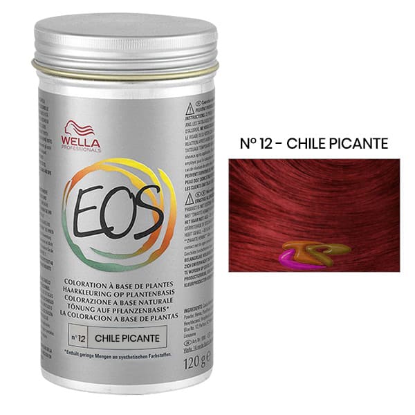 Wella - Pflanzliche Farbtönung EOS Fashion Tone N 12 CHILE PICANTE 120 Gramm