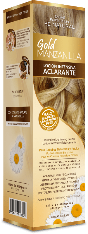Seien Sie natürlich - Intensive Clarifying Lotion GOLD CHAMOMILE natürliches und blondes Haar 100 ml