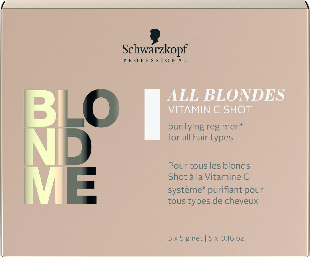 Schwarzkopf Blondme - Schuss Vitamin C Detox BLONDE (5 Beutel x 5 gr)