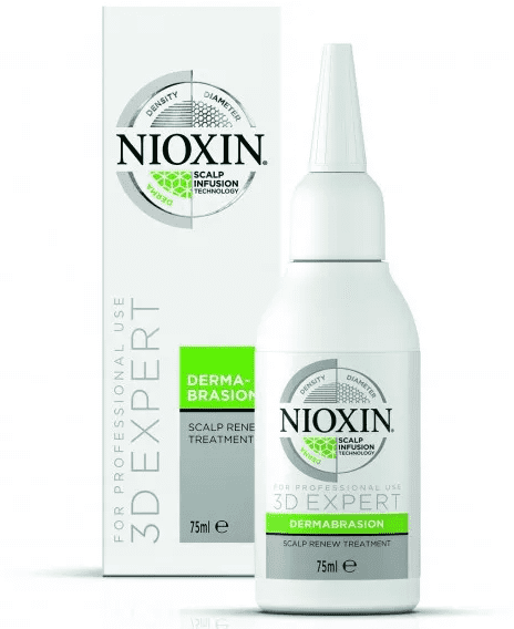 Nioxin - Tratamiento Anti-edad para el Cuero Cabelludo DERMABRASION (Limpia, Exfolia y Regenera el cuero cabelludo) 75 ml