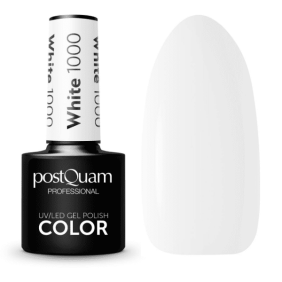 Postquam - Esmalte Uv/Led Gel Polish Color Nº 1000 Blanco 5 ml