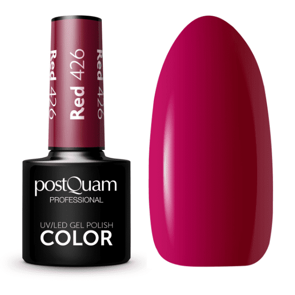 Postquam - Esmalte Uv/Led Gel Polish Color Nº 426 Rojo 5 ml