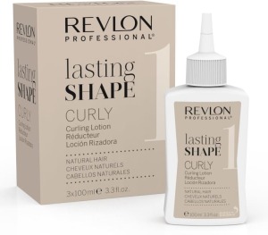 Revlon - Líquido de Permanente Lasting Shape CURLY (1) Cabellos Naturales 3x100 ml