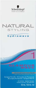 Schwarzkopf Professional - Dauerwellen KIT Natural Styling WAVE GLAMOUR n1 (natürliches Haar) 180ml