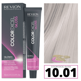 Revlon - Baño COLOR EXCEL GLOSS 10.01 Platinum Ice (ANTI NARANJA) (sin amoniaco) 70 ml