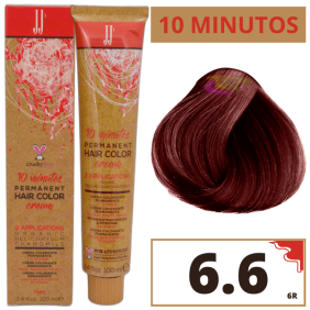 JJ`s - Tinte 10 MINUTOS Nº 6.6 Rubio Oscuro Rojo (6R) 100 ml