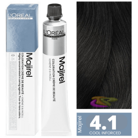 L`Oréal - Tinte MAJIREL Cool Inforced 4.1 Castaño Ceniza 50 ml