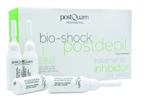 Postquam - Bio Shock Behandlung nach der Haarentfernungn, Haarhemmstoff (12 Ampullen x 10 ml) (PQE04230)