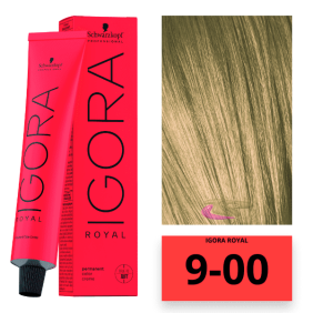Schwarzkopf - Coloration Igora Royal 9/00 Sehr helles Blond Extra 60 ml