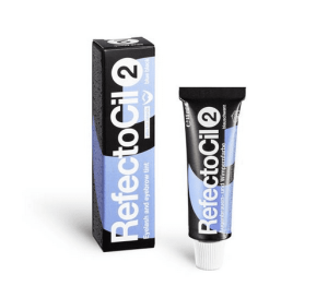 RefectoCil - Coloration für Wimpern und Augenbrauen N°2 Schwarz Blau 15 ml