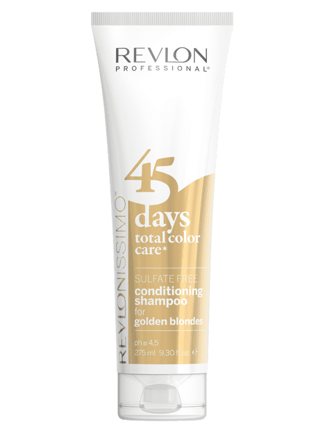 Revlon - Shampoo und Conditioner 2 in 1 Total Color Care 45 Tage GOLDEN BLONDES 275 ml