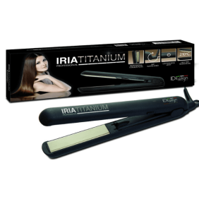 Italian Design - Glätteisen IRIA TITANIUM (35w) Medium Size für alle Haarlängen