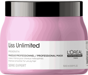 L`Oral Serie Expert - UNLIMITED LISS widerspenstiges Haar-Maske 500 ml