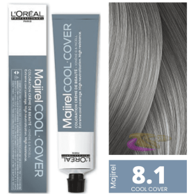 L`Oral - Tint MAJIREL COOL COVER 8.1 Hell Ash Blonde 50 ml