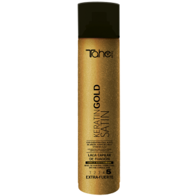 Tahe Botanic - Keratin Goldsatin Hairspray Extra Strength N5 Fixierung 400 ml