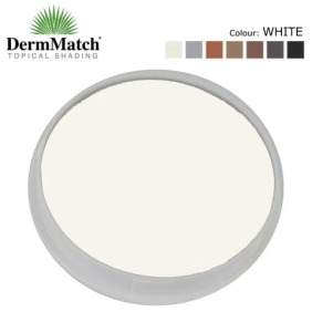 DermMatch - Makeup Haar weiß 40g        