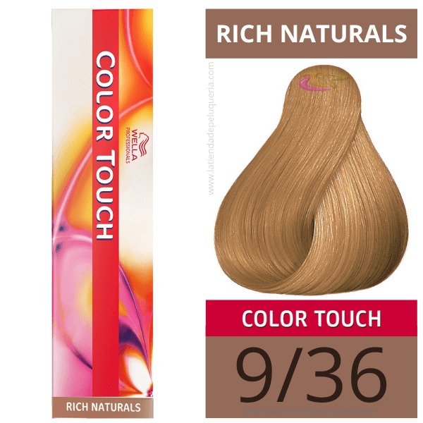 Wella - Ba oder COLOR TOUCH Rich Naturals 9/36 (ohne ACO amon) 60 ml