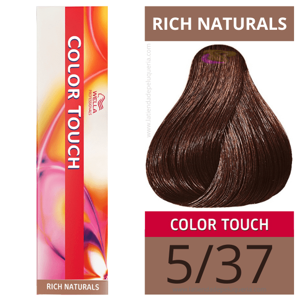 Wella - Ba oder COLOR TOUCH Rich Naturals 5/37 (ohne ACO amon) 60 ml