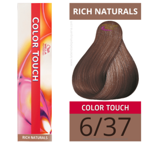 Wella - Ba oder COLOR TOUCH Rich Naturals 6/37 (ohne ACO amon) 60 ml