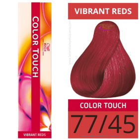 Wella - Ba oder COLOR TOUCH Vibrierende Reds 77/45 (kein ACO amon) 60 ml
