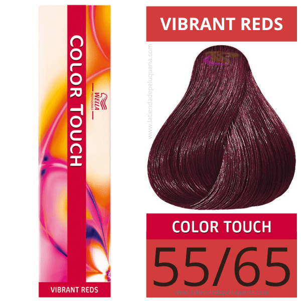Wella - Ba oder COLOR TOUCH Vibrierende Reds 55/65 (kein ACO amon) 60 ml