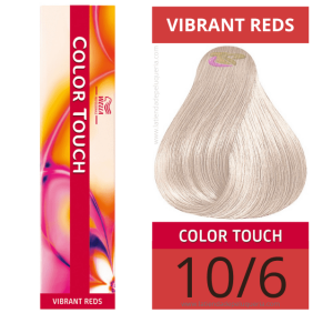 Wella - Ba oder COLOR TOUCH Vibrierende Reds 06.10 (ohne ACO amon) 60 ml