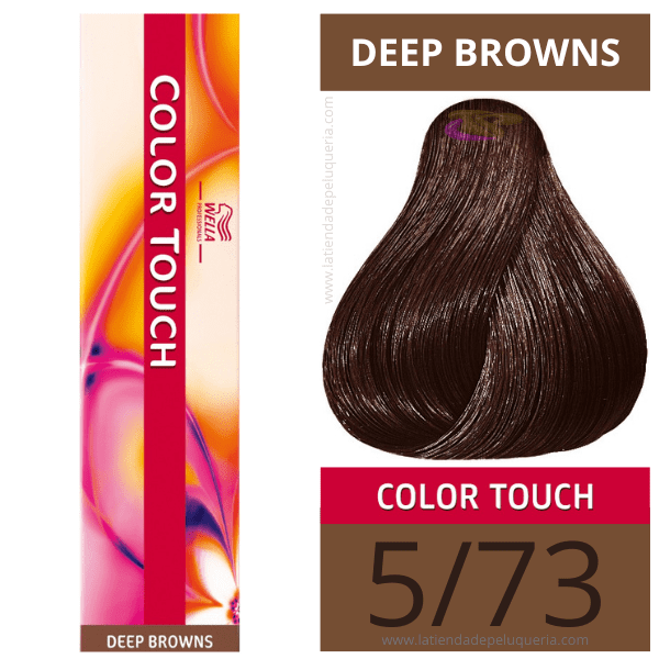 Wella - Ba oder COLOR TOUCH Deep Browns 5/73 (ohne aco amon) 60 ml