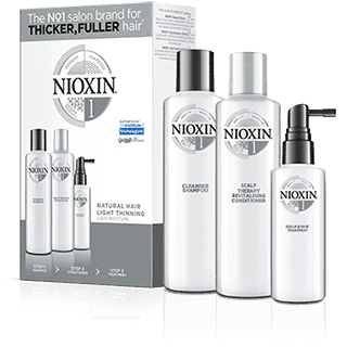 Nioxin - Kit SISTEMA 1 NATURAL heller Haarverlust der Dichte (3 produkte)