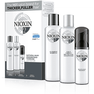 Nioxin - Kit SYSTEM 2 Advanced NATURAL Haarverlust der Dichte (3 Produkte)