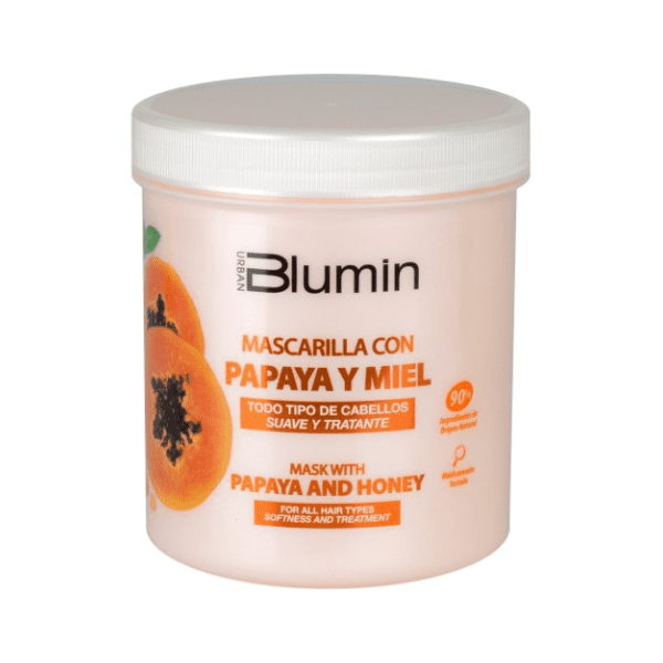 Blumin Urban - Pack Angebot Papaya und Honig (Shampoo 1000ml + Maske 700ml)