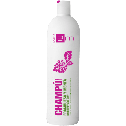 Blumin Urban - Pack Angebot Himbeere und Minze (1000ml Shampoo + 700ml Maske)